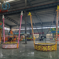Équipement de bungee pour parc d'attractions, événements de carnaval en plein air, bungee girafe pour 1 personne avec lumières LED pour enfants et adultes en promotion