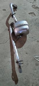 Silenciador de tubo de escape intermedio de acero inoxidable para <span class=keywords><strong>Toyota</strong></span> <span class=keywords><strong>Yaris</strong></span> 07-2012 - Product Image 3