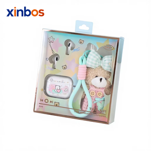 Nuevos Auriculares Inalámbricos Intrauditivos 5.4 con Colgante de Oso, Molde Privado de ABS para PC, 3-5 Horas de Duración de la Batería, Carga Tipo-C, Llavero - Product Image 1