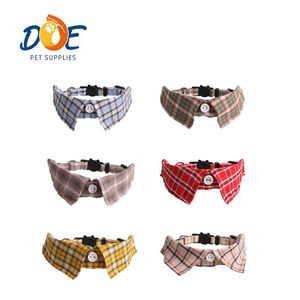 ปลอกคอ<span class=keywords><strong>แมว</strong></span>พิมพ์ลายโลโก้แบบกำหนดเองจากผู้ผลิต Doe Pet ทำจากโพลีเอสเต<span class=keywords><strong>อร</strong></span>์เนื้อนุ่ม ปรับขนาดได้ - Product Image 1