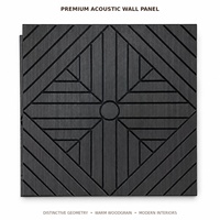 Panneaux acoustiques en bois 3D en MDF de chêne de luxe, panneaux décoratifs insonorisants pour murs et plafonds pour les intérieurs modernes