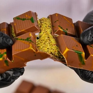 Usine de <span class=keywords><strong>chocolat</strong></span> de style Dubaï, pistache, logos personnalisés, commandes en gros, ingrédients de confiture personnalisés, fabricant direct - Product Image 5