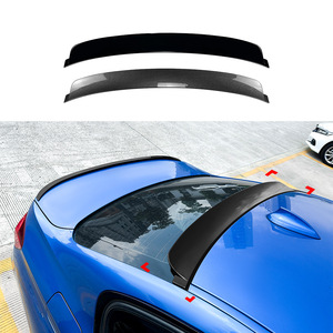 Bmw Rear Spoiler Piano <b>Black</b> Carbon Fiber Texture ABS Ducktail <b>Trunk</b> Lip For 3 Series F30 2013 2019 - Product Image 1
