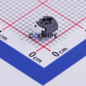 K2-1812GA-D3SW-04 Tactile Switch SMD Switch Single Pole Single Throw Round Button 1.8N Horizontal Mount - Product Image 2