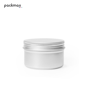 Boîte en aluminium 80 ml 68*42 mm pour bonbons, poudre libre, cire capillaire, cosmétiques - Petite boîte à thé en stock, vente en gros - Product Image 1