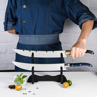 Support d'affichage support couche porte-couteau arme épées Katana bois 1 2 3 couches support d'épée en bois