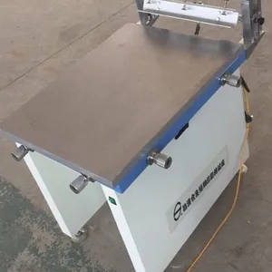 Manual sublimation paper screen printing machine with vacuum table