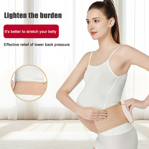 Personalizable Aliviar el dolor de cintura en mujeres embarazadas Cinturón de soporte lumbar Nylon Mujer Cinturón de maternidad para chequeo <span class=keywords><strong>prenatal</strong></span> - Product Image 5
