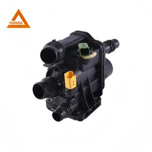 Thermostat d'eau de refroidissement automobile OE 9807198480 9806243480 pour Citroen BERLINGO C3 C4 <span class=keywords><strong>DS3</strong></span> DS4 Peugeot 2008 208 3008 308 5008 - Product Image 1
