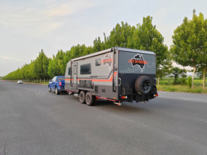 SUNRISE RV Off Road caravane famille hors route Camping voyage remorque Camping utilisation Hard Top caravane <span class=keywords><strong>avec</strong></span> lits superposés - Product Image 2