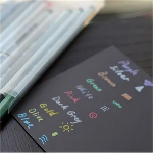 Touchfive — marqueur de croquis couleur fine, 1 mètre, 10 pièces/lot, stylo permanent pour Album Photo, scrapbooking, décor très léger