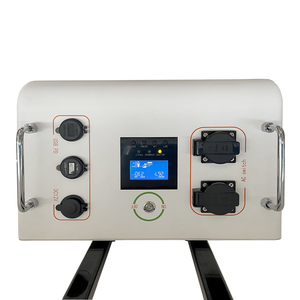 Générateur Solaire Portable 5000W 5500Wh 110V 220V, Station d'Énergie UPS, Batterie de Stockage d'Énergie d'Urgence pour la Maison, Source d'Alimentation pour Voiture - Product Image 1