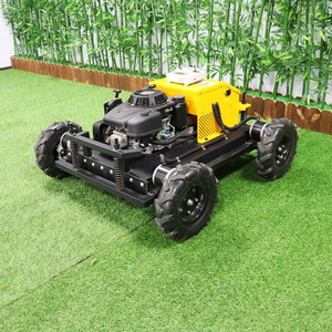 All Terrain Gasoline Smart Self-Propelled 4WD <b>Remote</b> <b>Control</b> Wheel Type Grass Lawn Mower - Product Image 4