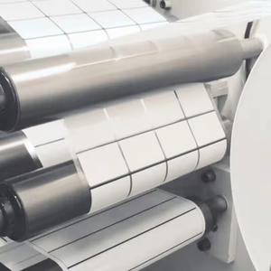 Prezzo di fabbrica bianco vuoto 4x6 "etichetta di spedizione adesivo adesivo A4 diretta rotolo di carta termica 100X150mm etichette - Product Image 1