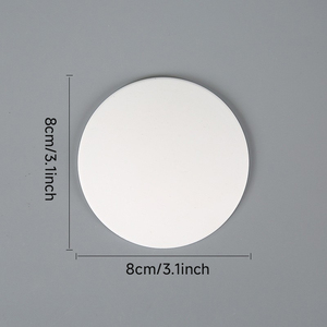 도어 스토퍼 투명 도어 손잡이 라운드 벽 쉴드 쿠션 자동 접착 고무 벽 보호 장치 도어 손잡이에서 소음기 도어 스톱 - Product Image 6