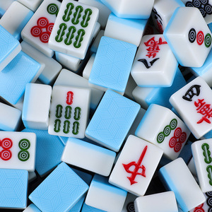Máquina de mahjong color jade, fichas de mahjong de imitación de jade para usar en máquinas de mahjong, mahjong para uso doméstico en una sala de juegos. - Product Image 2