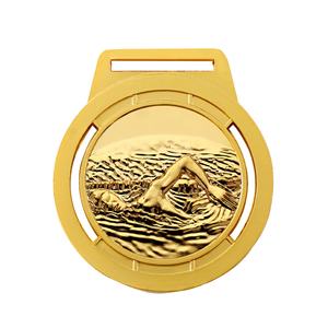 Médailles sportives traditionnelles personnalisées en alliage de zinc, de haute qualité, moulées sous pression 2D et 3D, avec ruban – Vente en gros fabricant - Product Image 4