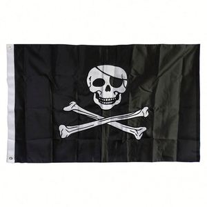2025 Embroidery Banner 3x5 FT Polyester Pirate Swords Display Accessory <b>Flag</b> with Digital Printing Techniques - Product Image 2