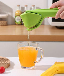 2026 Luxury Manual Lemon Squeezer Wholesale Custom Logo Plastic Citrus Juicer Handheld Fruit <b>Juice</b> <b>Extractor</b> Kitchen Tool Set - Product Image 1