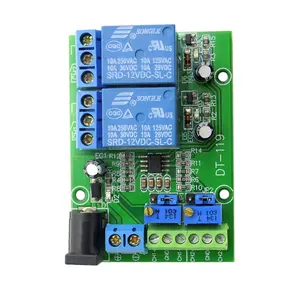 Taidacent Two Way Voltage Comparison Module Comparator Voltage Relay Voltage Comparison LM393 IC Dual Comparator