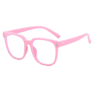 Gafas para computadora Xsy Kids, montura 11017, antirradiación, con filtro de luz azul, cuadradas, de silicona, para niños - Product Image 3