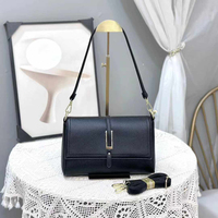 Sac bandoulière messager YAGELAISHI 2025 tendance de luxe vintage pour femme en cuir PU avec fermeture éclair