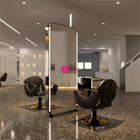 Stations de coiffure double face en verre écologiques à faible MOQ pour chambre et extérieur – Bonne qualité, prix abordable, vente en gros