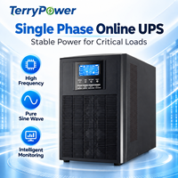 Onduleur en ligne monophasé 6KVA 10KVA à double conversion haute fréquence pour salle serveur et centre de données