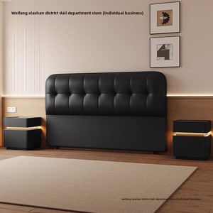 Oferta Especial: Cabecera de Cama Ultrafina de Lujo Ligero de Madera Maciza con Respaldo Individual de Estilo Nórdico de Alta Gama 2025 - Product Image 2
