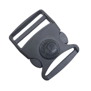 Hebilla de cierre automático de 6 cm, hebilla de plástico para cinturones y ajuste de cintura, color negro - Product Image 5