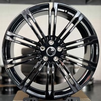 Jantes en alliage forgé 17-24 pouces, monobloc, finition Gunmetal usinée, multi-rayons, 5x120 5x112 5x114.3 pour Land Rover Range Rover