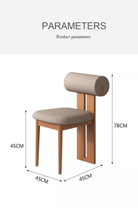 Sedia da Pranzo in Legno di Quercia Massello Stile Retrò Francese, Altezza Regolabile, Colori Personalizzabili, Marca <span class=keywords><strong>Dream</strong></span> House per Casa, Hotel, Caffè - Product Image 6