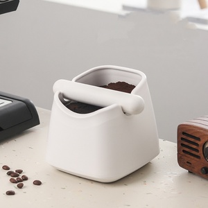 Contenedor de Posos de Café con Asa, Recipiente de Plástico para Desechos de <span class=keywords><strong>Espresso</strong></span> con Base Antideslizante para Baristas, Cafeterías y Hogares - Product Image 1