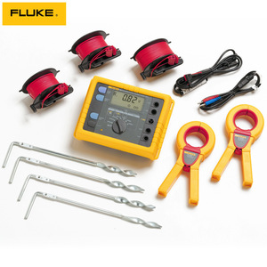 Kit de Prueba de Resistencia de Aislamiento y Conexión a Tierra para Fluke1623-2, F1625-2KIT, Medición de Voltaje, 6 Baterías Alcalinas de 1.5V, F1623-2 - Product Image 3