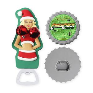 ที่เปิดขวดเบียร์ยางพีวีซีสั่งทำของขวัญส่งเสริมการขายตามสั่ง - Product Image 4