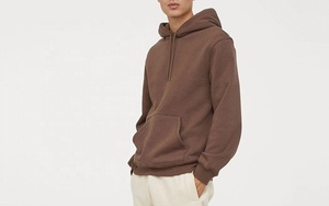 Sweat à capuche en éponge française surdimensionné pour hommes personnalisable Sweat-shirt à capuche d'hiver en vrac Xxxxxl Taille Street Style Hoodie Fleece - Product Image 3