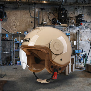 <span class=keywords><strong>Casco</strong></span> Retro <span class=keywords><strong>Vintage</strong></span> Estilo Italiano 3/4, Nuevo Certificado, Material ABS, Logotipo Personalizado Gratuito para Accesorios de Motocicleta y Scooter - Product Image 3