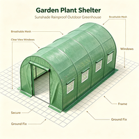 Serre de jardin extérieure multifonctionnelle, idéale pour la culture de légumes, d'herbes, de fleurs et de semis
