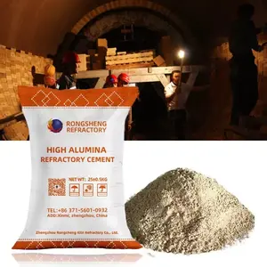 High tempe resistance amorphous calcium aluminate cement refractory aluminum ca50 ca60 ca70 cement