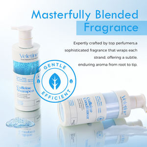 Set <span class=keywords><strong>Shampoo</strong></span> e Balsamo alla Caffeina 300ml per Crescita <span class=keywords><strong>dei</strong></span> <span class=keywords><strong>Capelli</strong></span>, Anti-<span class=keywords><strong>Caduta</strong></span>, Rinforzante, Kit per <span class=keywords><strong>la</strong></span> Cura <span class=keywords><strong>dei</strong></span> <span class=keywords><strong>Capelli</strong></span> con Biotina Veletine OEM - Product Image 4