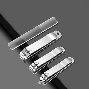 Professional Manicure Pedicure Kit Leather Storage <b>Pouch</b> Stainless Steel Nail Scissors All In One Beauty Tool Set - Product Image 5