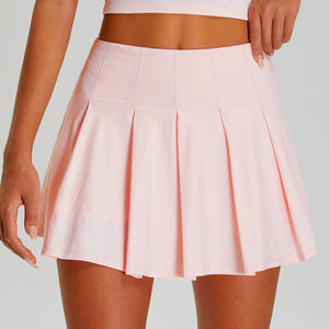 Hoogwachtende Geplooide Tennisrok Met Zakken Ingebouwde Korte Broek Atletische Golfskorts Voor Dames - Product Image 1