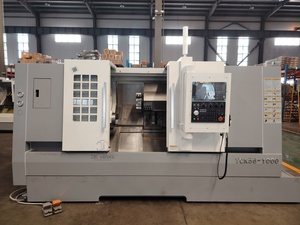 Torno CNC de Bancada Inclinada Horizontal TCK56 de Alta Velocidad con Guía Lineal Automática Fanuc y un Solo Husillo - Product Image 2