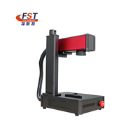 Machine de marquage laser à fibre multifonctionnelle 5W 10W, mini graveur laser facile à utiliser