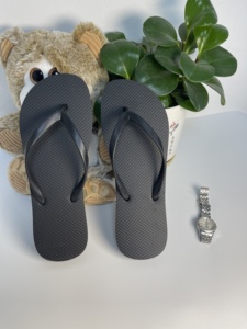 Tongs décontractées en caoutchouc pour hommes, sandales souples EVA, chaussures de plage antidérapantes en PVC, vente en gros - Product Image 2