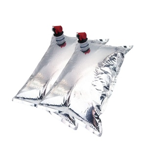 Nhà Máy Tùy Chỉnh Nhôm Trong Suốt Túi 1L-<span class=keywords><strong>220L</strong></span> Nước Trái Cây Bao Bì Uống Pouch Túi Rượu Trong Hộp Cho Nước Trái Cây - Product Image 1