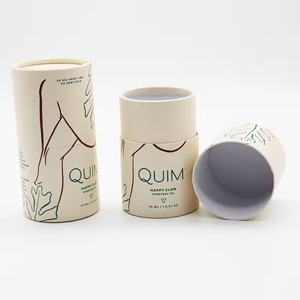 Tubo Cilíndrico de Papel Kraft de Alta Gama Personalizado, Empaque Ecológico para Cosméticos Hechos a Mano, Perfume, Cuidado de la Piel, Polvo Suelto - Product Image 4