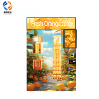 Nouvelle Arrivée Shanghai Miracle Distributeur Automatique de Jus d'Orange Frais Réfrigéré pour Stations de Métro, Centres Commerciaux et Marchés