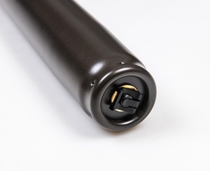 Vérin à <span class=keywords><strong>gaz</strong></span> robuste en acier inoxydable de classe 4 pour chaise de bureau pivotante, course de 300 mm, revêtement PU noir, levage rapide - Product Image 6