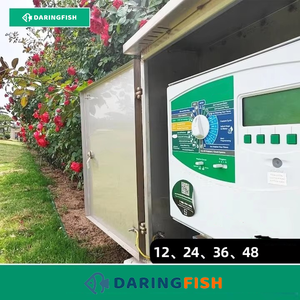 Controlador de Riego Automático de Plástico DaringFish para Jardinería y Sistemas de Goteo, Expandible a 12/24/36/48 Estaciones - Product Image 6
